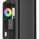 Case Sharkoon AK2 RGB Midi Tower Vetro Temperato Nero