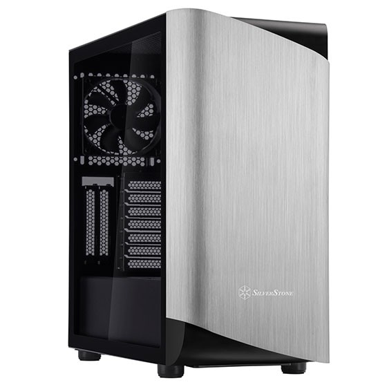 Case SilverStone Seta A1 Midi-Tower Vetro Temperato Nero Grigio Case SilverStone Seta A1 Midi-Tower Vetro Temperato Nero Grigio