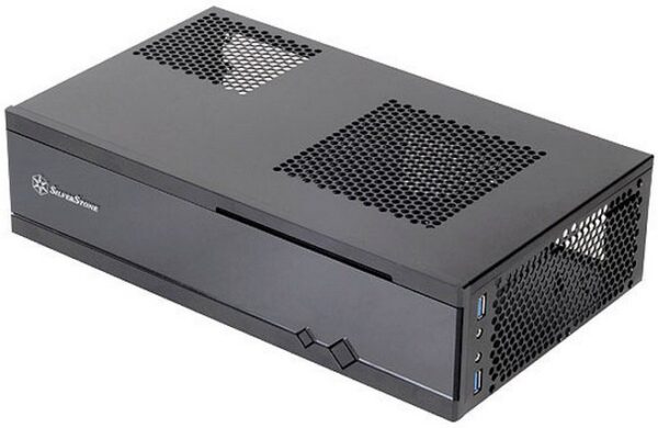 Case SilverStone SST-ML05B Milo HTPC Nero