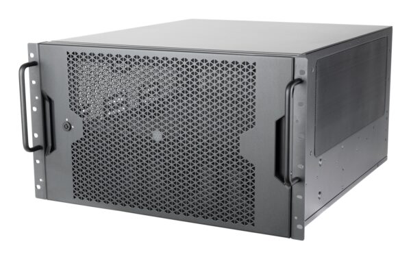 Case SilverStone SST-RM61-312 6u Nero