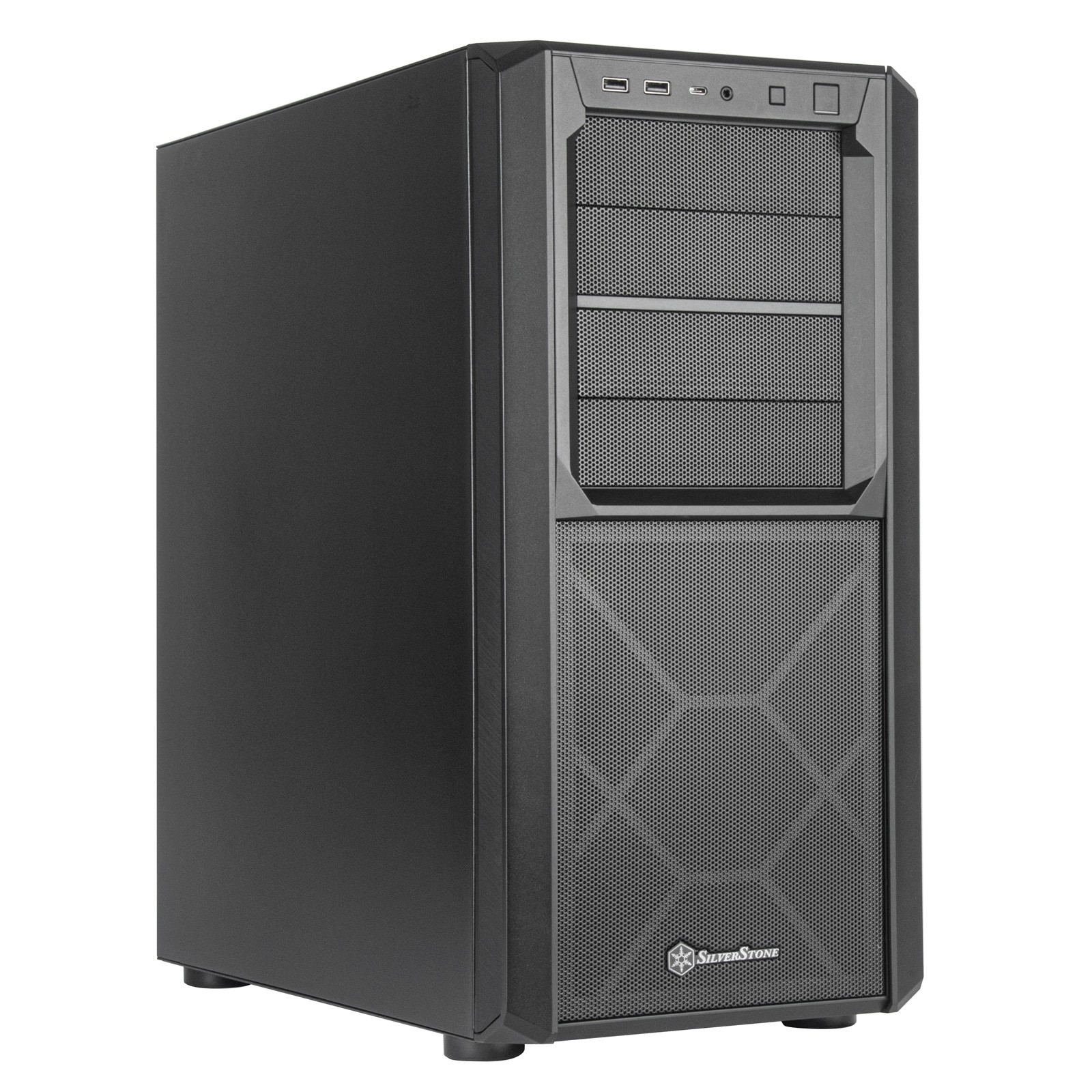 Case SilverStone SST-SED1-B Seta D1 Midi-Tower Nero Case SilverStone SST-SED1-B Seta D1 Midi-Tower Nero