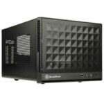 Case SilverStone SST-SG13B-C Sugo 13 Mini-ITX Mesh Front Panel USB Type C Nero
