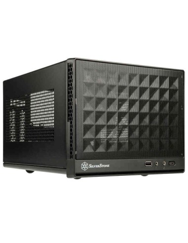 Case SilverStone SST-SG13B-C Sugo 13 Mini-ITX Mesh Front Panel USB Type C Nero Case SilverStone SST-SG13B-C Sugo 13 Mini-ITX Mesh Front Panel USB Type C Nero