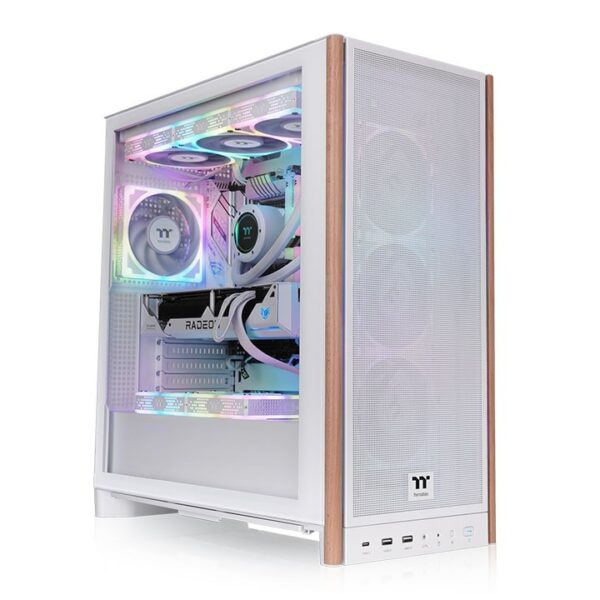 Case Thermaltake S370 WS Midi-Tower E-ATX Vetro Temperato Bianco