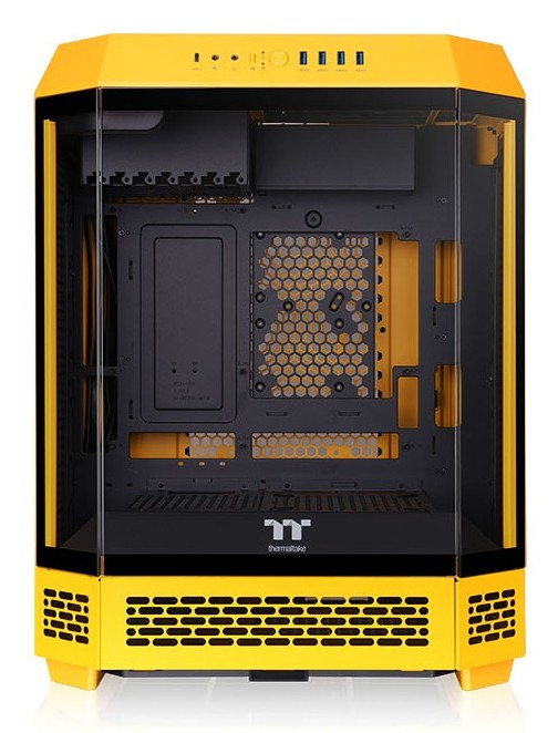 Case Thermaltake The Tower 600 Midi Tower ATX Vetro Temperato Giallo