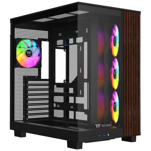 Case Thermaltake View 380 XL WS ARGB Mid Tower ATX ARGB Vetro Temperato Nero