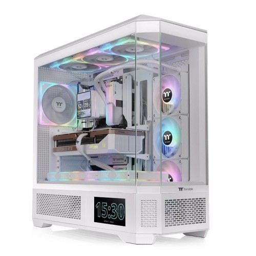 Case Thermaltake View 600 TG Big Tower E-ATX ARGB Vetro Temperato Bianco