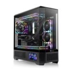Case Thermaltake View 600 TG Big Tower E-ATX ARGB Vetro Temperato Nero