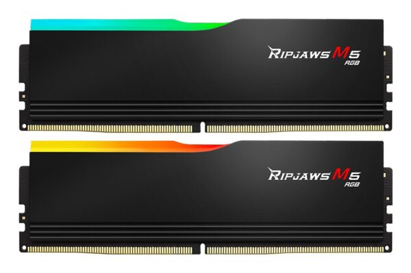 Ram G.Skill Ripjaws M5 DDR5 6000Mhz 64GB (2x32GB) RGB CL28 Nero XMP