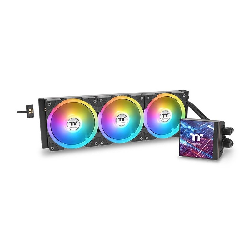 Dissipatore A Liquido Thermaltake MAGFloe 420 Ultra ARGB Nero Dissipatore A Liquido Thermaltake MAGFloe 420 Ultra ARGB Nero