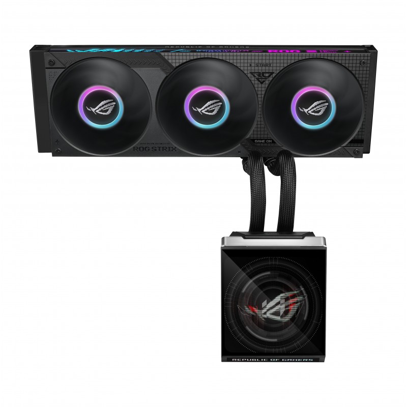 Dissipatore a Liquido Asus ROG STRIX SLC IV 360 ARGB LCD 360mm Nero Dissipatore a Liquido Asus ROG STRIX SLC IV 360 ARGB LCD 360mm Nero
