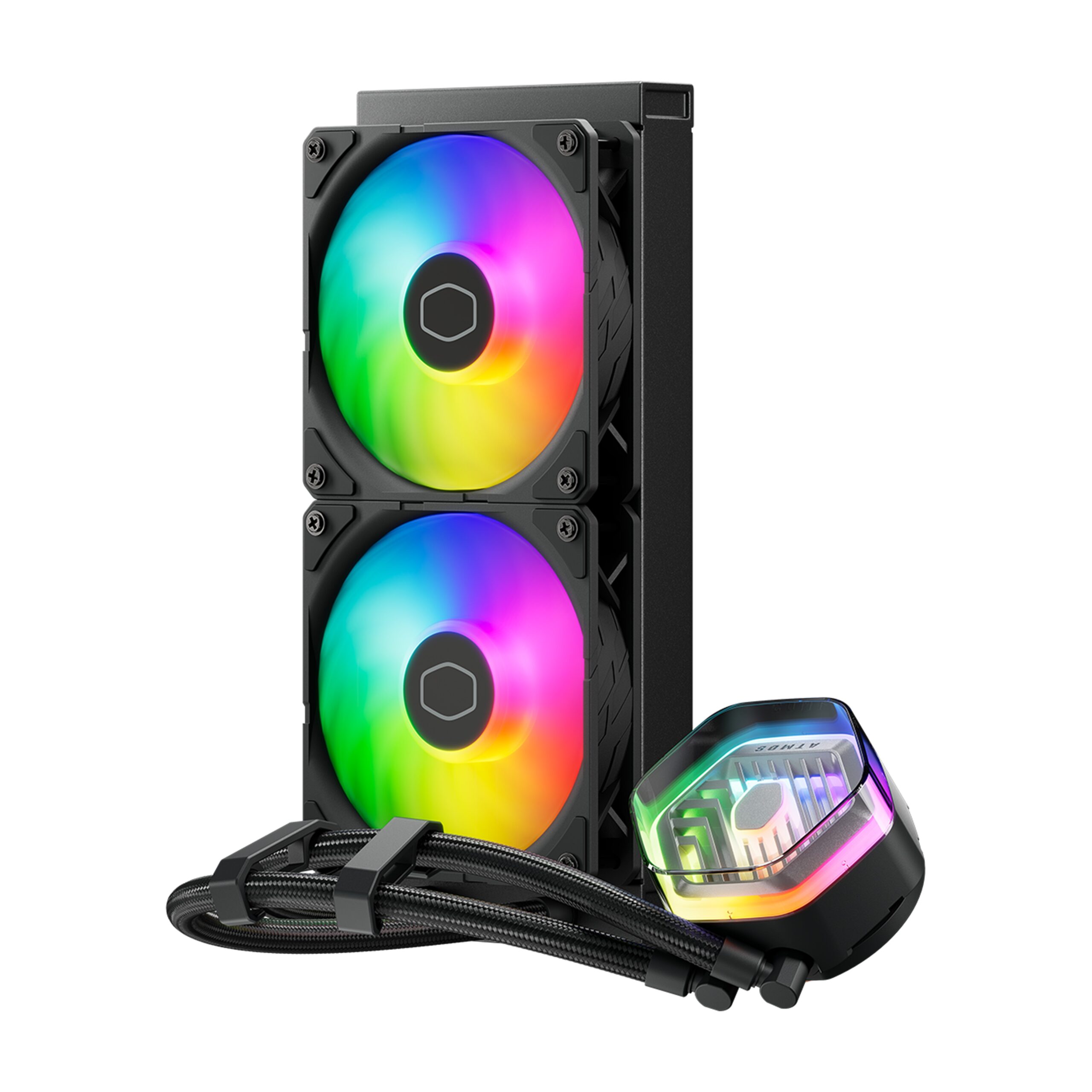 Dissipatore A Liquido Cooler Master MasterLiquid 240 Atmos ARGB 240mm Nero Dissipatore A Liquido Cooler Master MasterLiquid 240 Atmos ARGB 240mm Nero