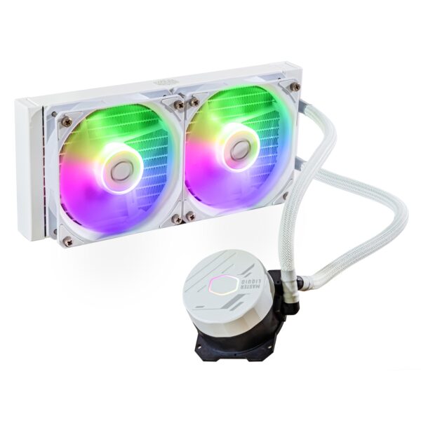 Dissipatore A Liquido Cooler Master MasterLiquid 240L Core ARGB Bianco