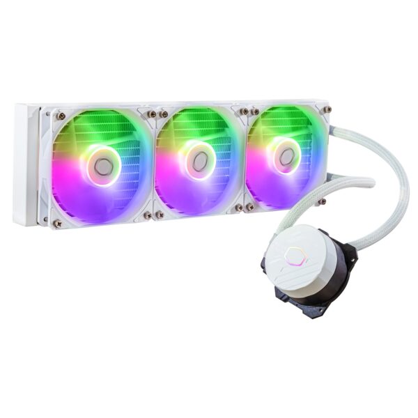 Dissipatore A Liquido Cooler Master MasterLiquid 360L Core ARGB 360mm Bianco