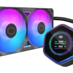 Dissipatore A Liquido Cooler Master MasterLiquid Atmos II 240 LCD ARGB Nero