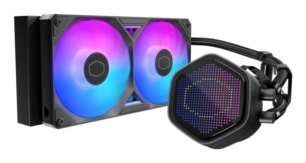 Dissipatore A Liquido Cooler Master MasterLiquid Atmos II 240 Pixel LED ARGB Nero