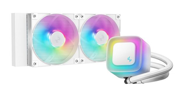 Dissipatore A Liquido DeepCool LE240 V2 ARGB Bianco