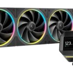 Dissipatore a Liquido DeepCool LM360 LCD RGB 360mm Nero