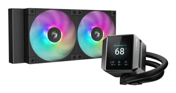 Dissipatore A Liquido DeepCool MYSTIQUE 240 ARGB Nero