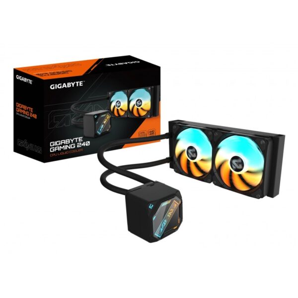 Dissipatore A Liquido GIGABYTE GAMING 240 Ventole ARGB DAISY-CHAIN 240 mm Nero