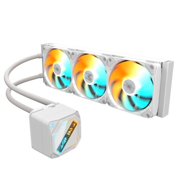 Dissipatore A Liquido GIGABYTE GAMING 360 ICE 360 mm DAISY-CHAIN ARGB Bianco
