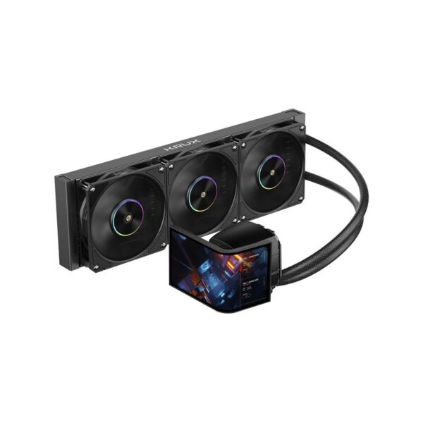 Dissipatore a Liquido Krux HydroArc LCD ARGB 360mm Nero