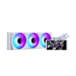Dissipatore a Liquido Phanteks Glacier One 360M25 LCD 6" RGB 360mm Bianco