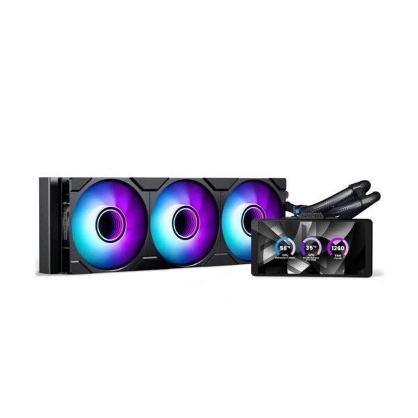 Dissipatore a Liquido Phanteks Glacier One 360M25 LCD 6" RGB 360mm Nero