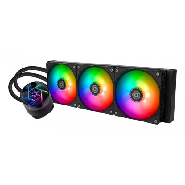 Dissipatore A Liquido Silverstone NovaPeak 360mm ARGB Nero