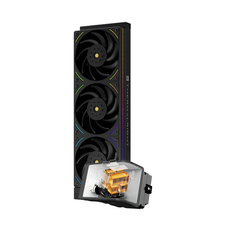 Dissipatore a Liquido Thermalright Wonder Vision 360 UB ARGB OLED 360mm Nero Dissipatore a Liquido Thermalright Wonder Vision 360 UB ARGB OLED 360mm Nero