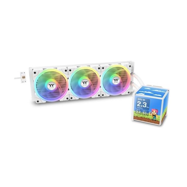 Dissipatore a Liquido THERMALTAKE Minecube 360 Ultra ARGB 360mm Bianco