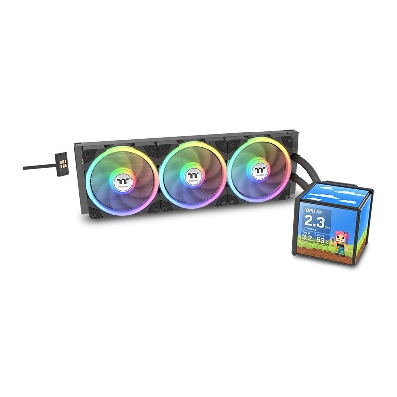 Dissipatore A Liquido Thermaltake MINECUBE 360 Ultra Nero Dissipatore A Liquido Thermaltake MINECUBE 360 Ultra Nero