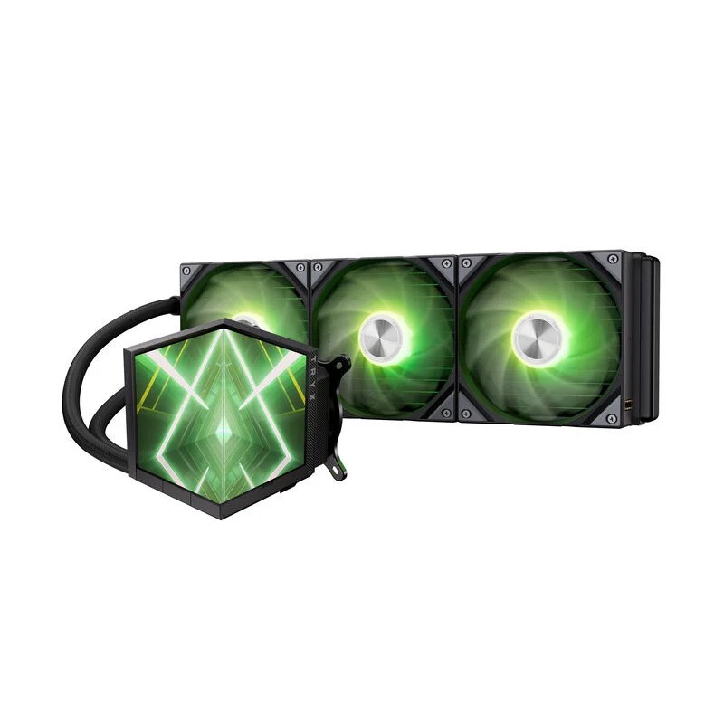 Dissipatore a Liquido TRYX STAGE ARGB 360 Display ips 360mm Nero Dissipatore a Liquido TRYX STAGE ARGB 360 Display ips 360mm Nero