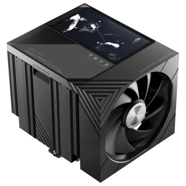 Dissipatore Ad Aria CPU TRYX TURRIS T620 Dual Tower display 5" 120mm Nero