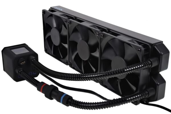 Dissipatore A Liquido Alphacool Eisbaer 360 mm Nero