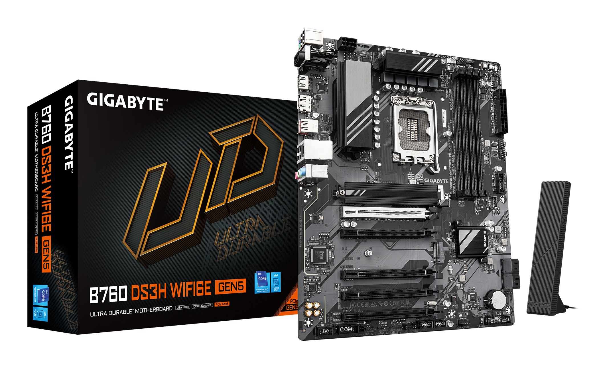 Scheda Madre Gigabyte B760 DS3H GEN5 Socket 1700 Scheda Madre Gigabyte B760 DS3H GEN5 Socket 1700