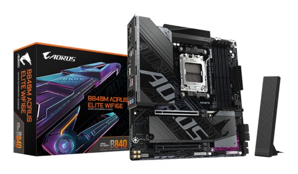 Scheda Madre Gigabyte GA-B840M A Elite WIFI6E Micro-ATX DDR5 Socket AM5