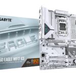 Scheda Madre Gigabyte GA-B850 EAGLE WF7 ICE ATX DDR5 Socket AM5 Bianco