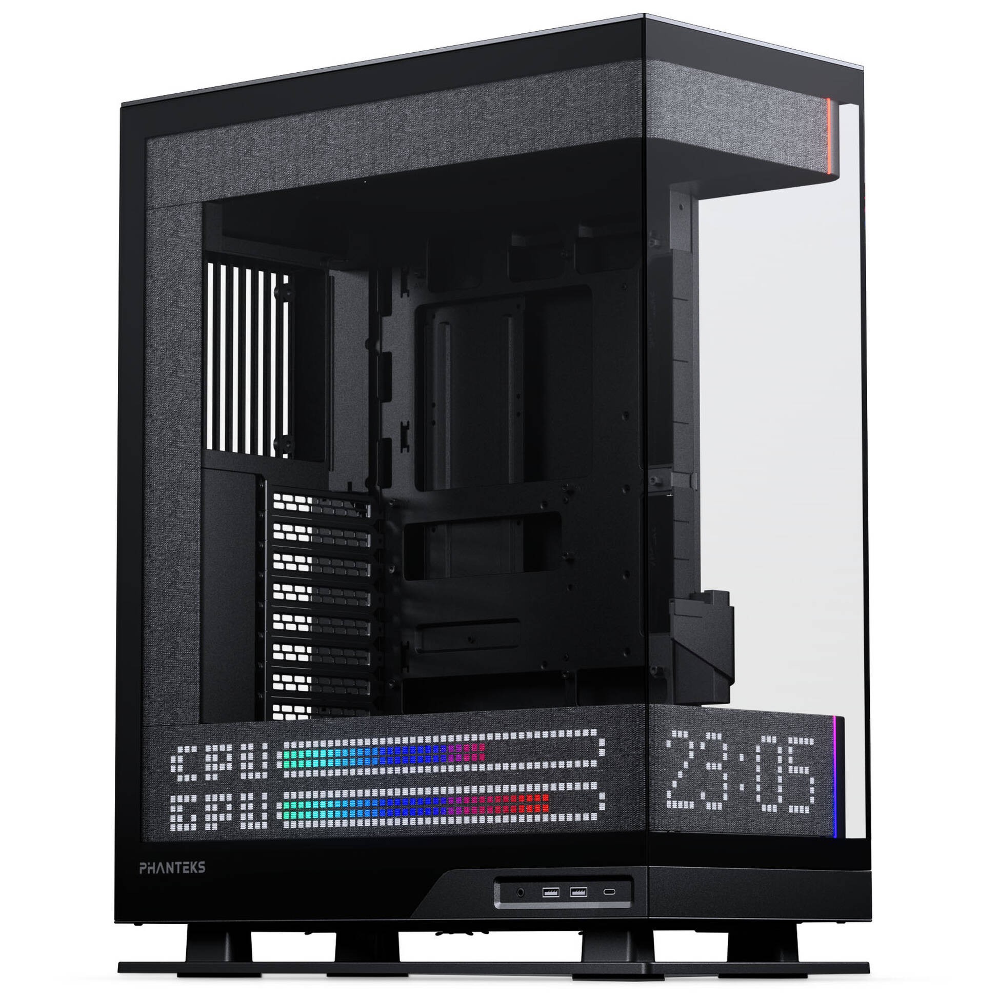 Phanteks Evolv X2 Matrix Midi Tower Vetro temperato Nero Phanteks Evolv X2 Matrix Midi Tower Vetro temperato Nero