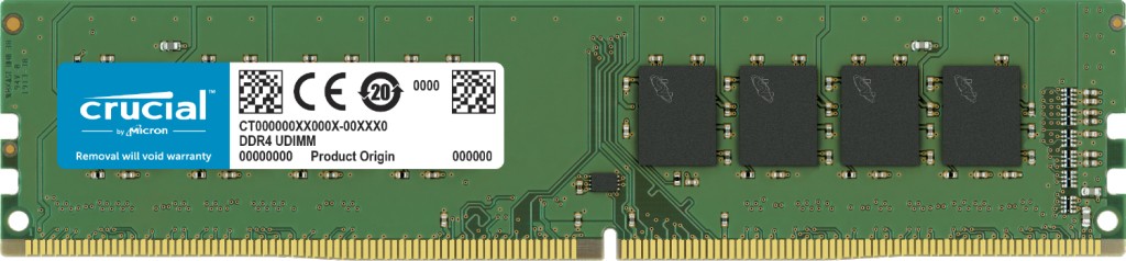 RAM Crucial DDR4 3200MHz 16GB (1x16) CL22 RAM Crucial DDR4 3200MHz 16GB (1x16) CL22