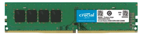 RAM Crucial DDR4 3200MHz 8GB (1x8) CL22
