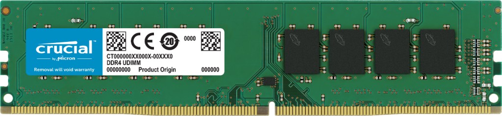 RAM Crucial DDR4 32GB (1x32) 3200MHz CL22 RAM Crucial DDR4 32GB (1x32) 3200MHz CL22