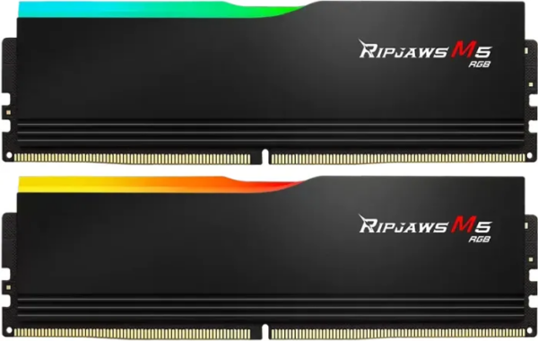 Ram G.Skill Ripjaws M5 DDR5 32GB (2x16) 5200Mhz RGB CL40 XMP 3.0 Nero