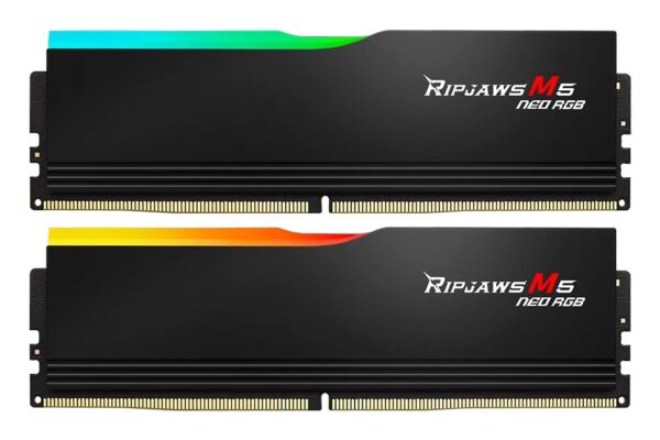 Ram G.Skill Ripjaws M5 NEO DDR5 6000Mhz 64GB (2x32GB) RGB CL32 Nero EXPO
