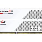 Ram G.SKILL RIPJAWS S5 DDR5 6000MHz 64GB (2x32) XMP 3.0 CL30 BIANCO