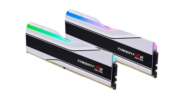 RAM G.SKILL TRIDENT Z NEODDR5 6000Mhz 64GB (2x32) RGB EXPO ARGENTO CL30
