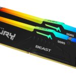 Ram Kingston Fury Beast DDR5 6000Mhz 32GB (2x16) CL30 RGB XMP/EXPO Nero