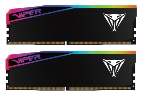 Ram Patriot Viper Elite 5 Ultra DDR5 6000Mhz 64GB (2x32) RGB CL28 XMP/EXPO Nero