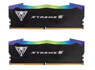 Ram PATRIOT VIPER EXTREME5 DDR5 7600MHz 32GB (2x16) RGB XMP 3.0 CL36 NERO