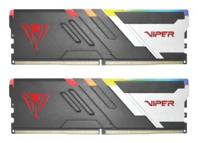 Ram Patriot Viper Venom DDR5 6000Mhz (2x16) 32GB RGB Grigio XMP EXPO CL30